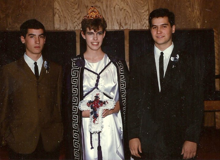 Donna Job's Installation..1986...Aly loved the event...